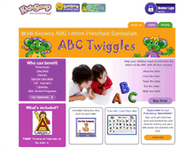 Tablet Screenshot of abctwiggles.com